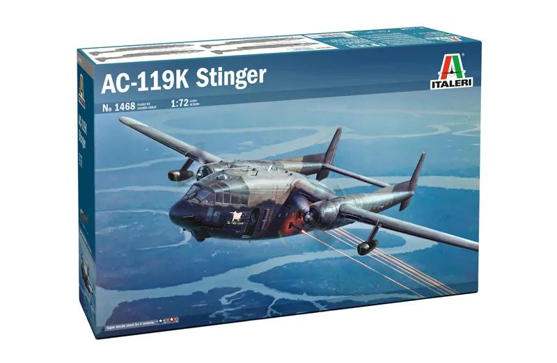 Italeri 1/72 AC-119K Stinger Model Kit — official product photo 1