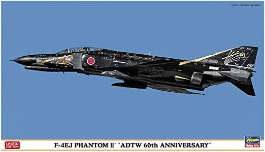 Hasegawa 1/72 F-4EJ Adtw 60th Anniv Model Kit — box art