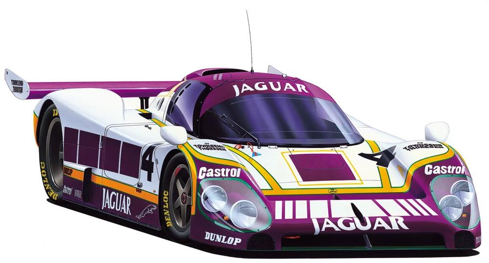 Hasegawa 1/24 XJR-8 Jaguar Lm Model Kit — box art