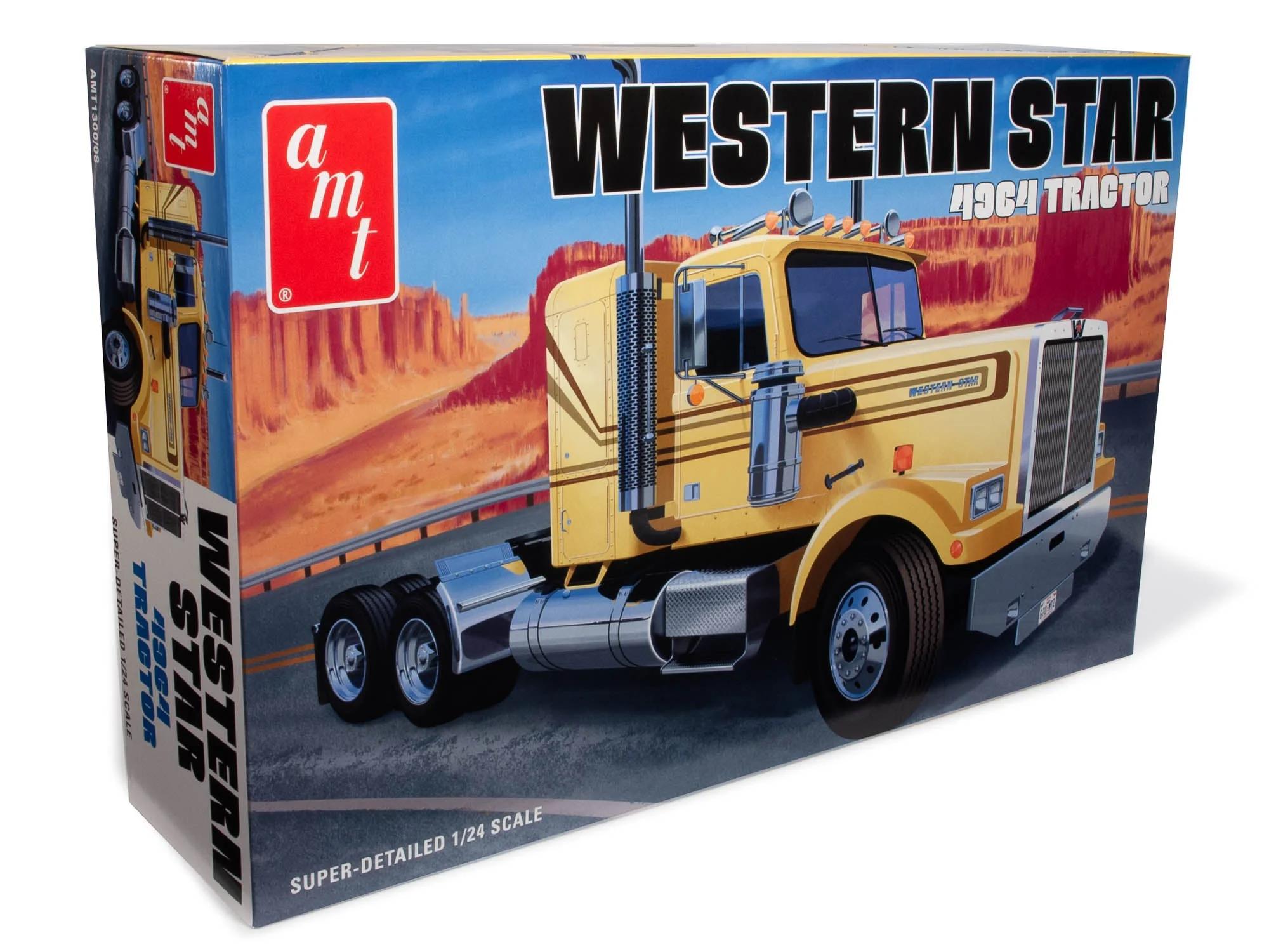 AMT 1/24 Western Star 4964 Tractor Model Kit — official product photo 1