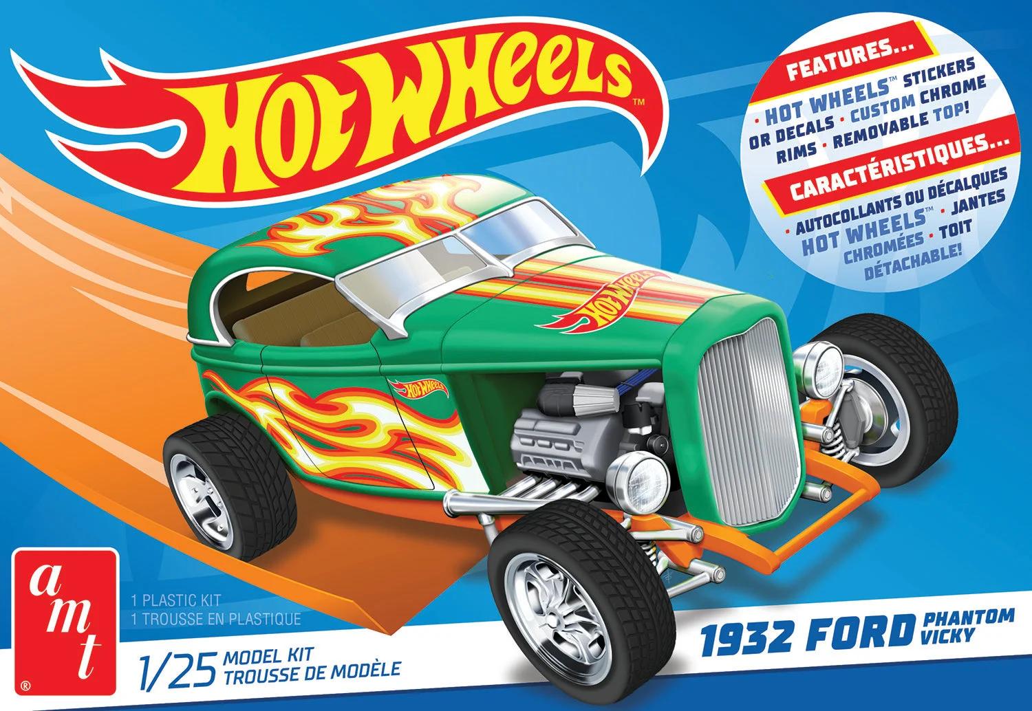 AMT 1/25 32 Ford Phantom Vicky Hot Wheels Model Kit — official product photo 5