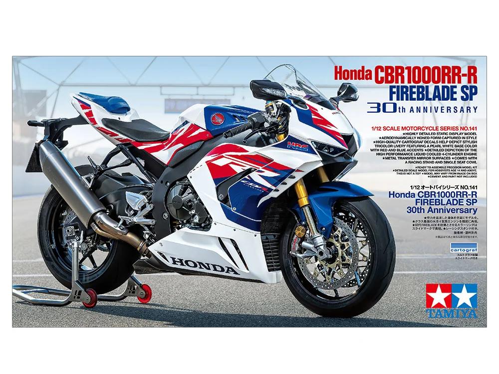 Tamiya 1/12 Honda Cbr1000rr-r Fireblade 30th Model Kit — official product photo 1