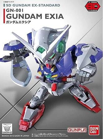 Bandai SD Ex-standard 003 Exia Model Kit — box art