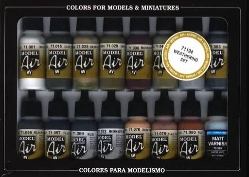 Vallejo Air Weathering 16 Colors Set — product photo