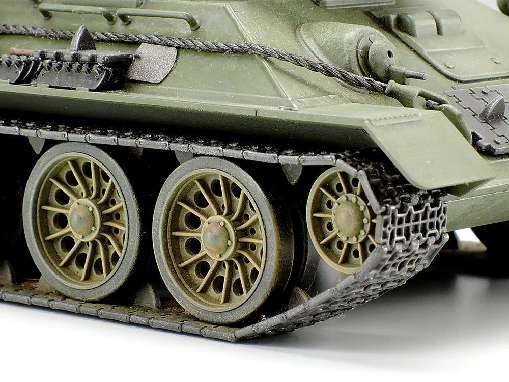 Tamiya 1/48 T-34-85 Russian Medium Tank — official product photo 4