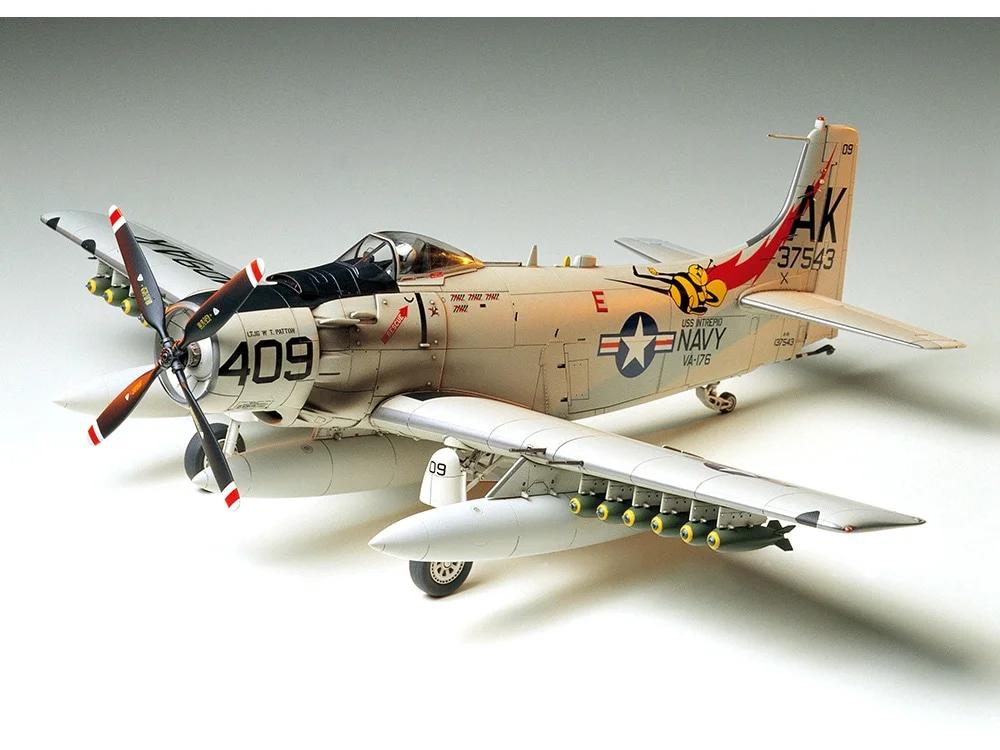 Tamiya 1/48 Douglas Skyrader Ad-6 Model Kit — official product photo 1