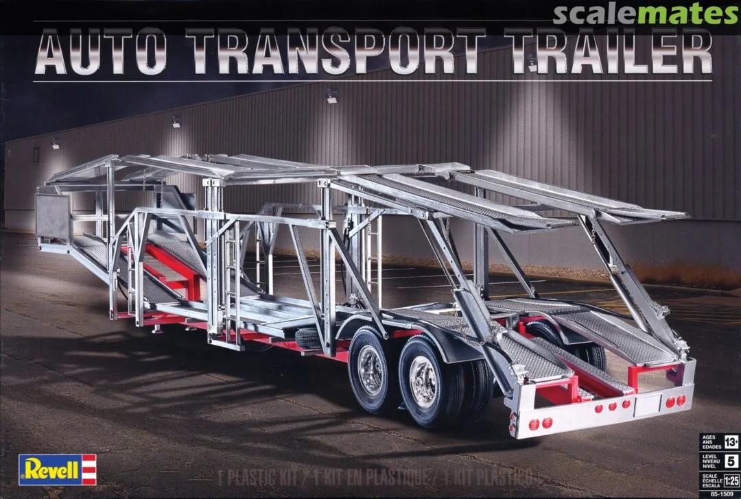 Revell 1/25 Auto Transport Trailer Model Kit — official product photo 1