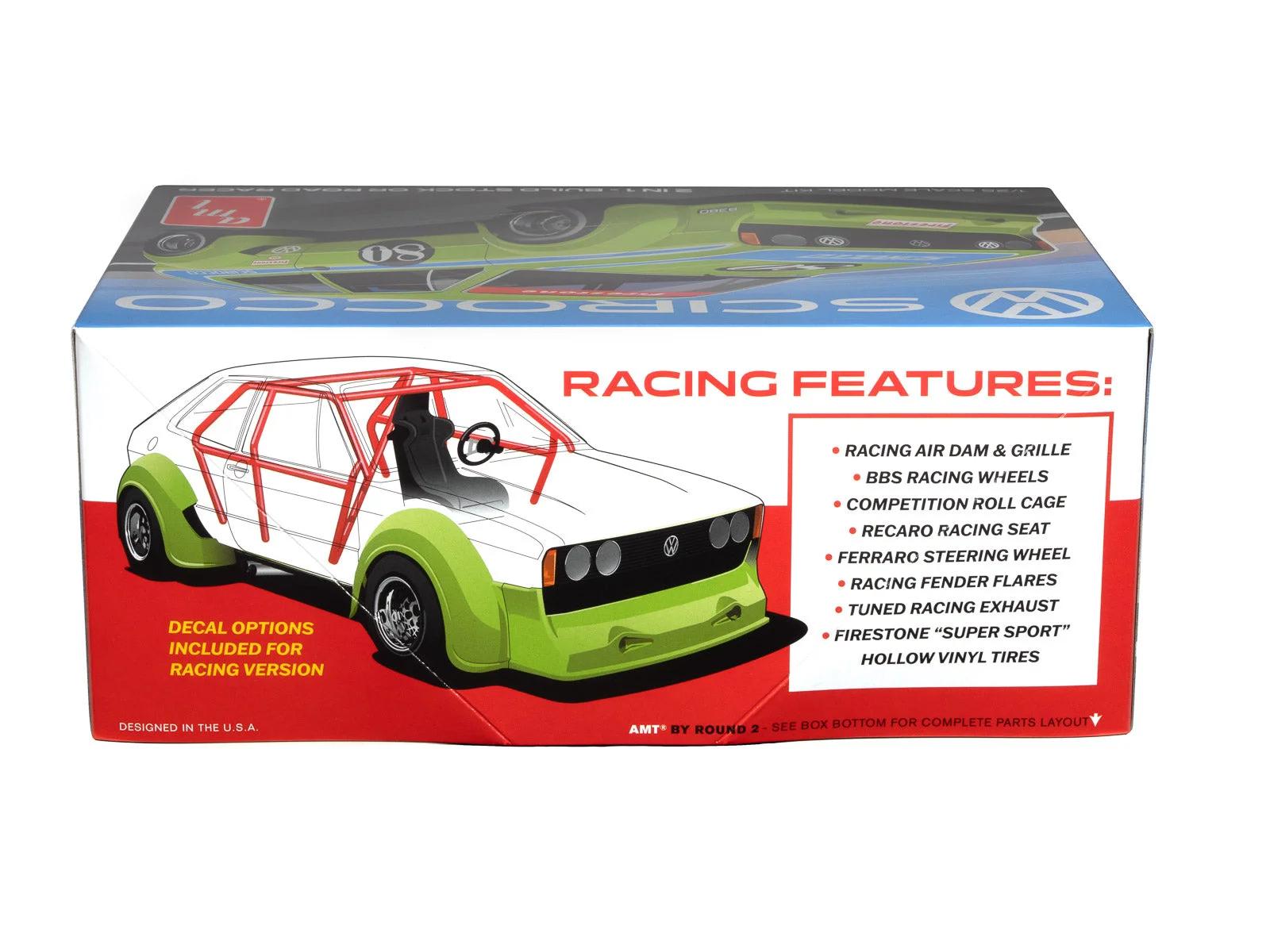 AMT 1/25 Volkswagen Scirocco T Champ Model Kit — official product photo 2