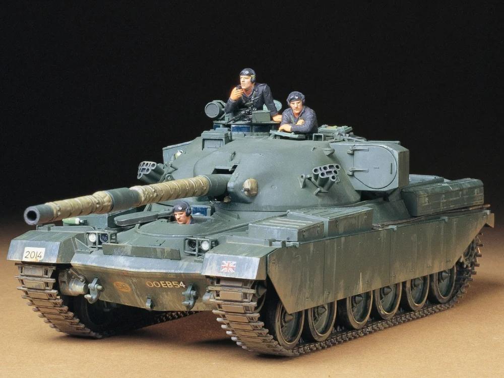 Tamiya 1/35 Br Chieftain Mk5 Tank Model Kit — official product photo 1