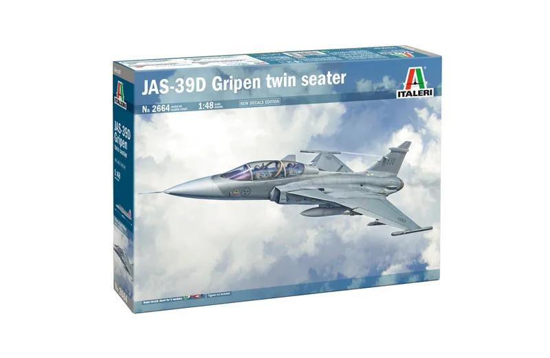 Italeri 1/48 Jas 39 Gripen Twin Seater Model Kit — official product photo 2