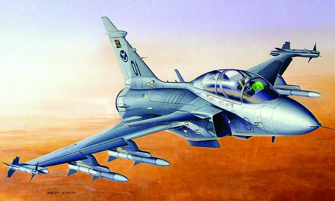 Italeri 1/48 Jas 39 Gripen Twin Seater Model Kit — box art
