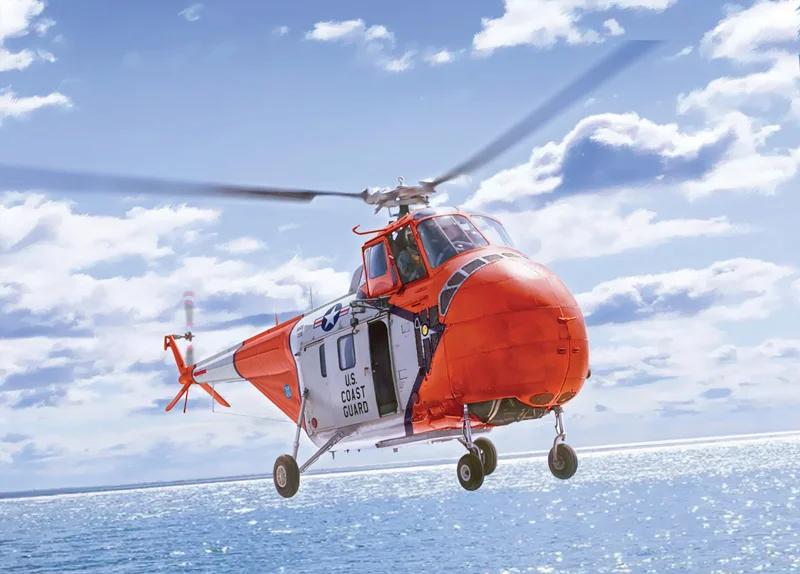 Italeri 1/72 H-19 Sikorsky Ho4s-3 Has 7 Model Kit — official product photo 1