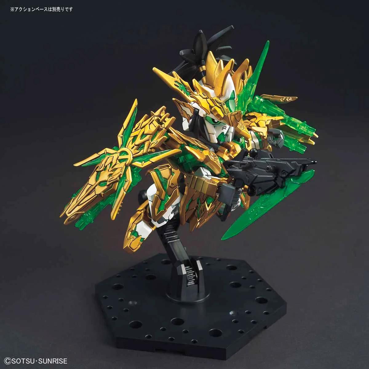 Bandai SD Long Xian Liu Bei Unicorn Model Kit — official product photo 4