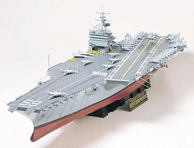 Tamiya 1/350 Uss Enterprise Cvn-65 Model Kit — box art