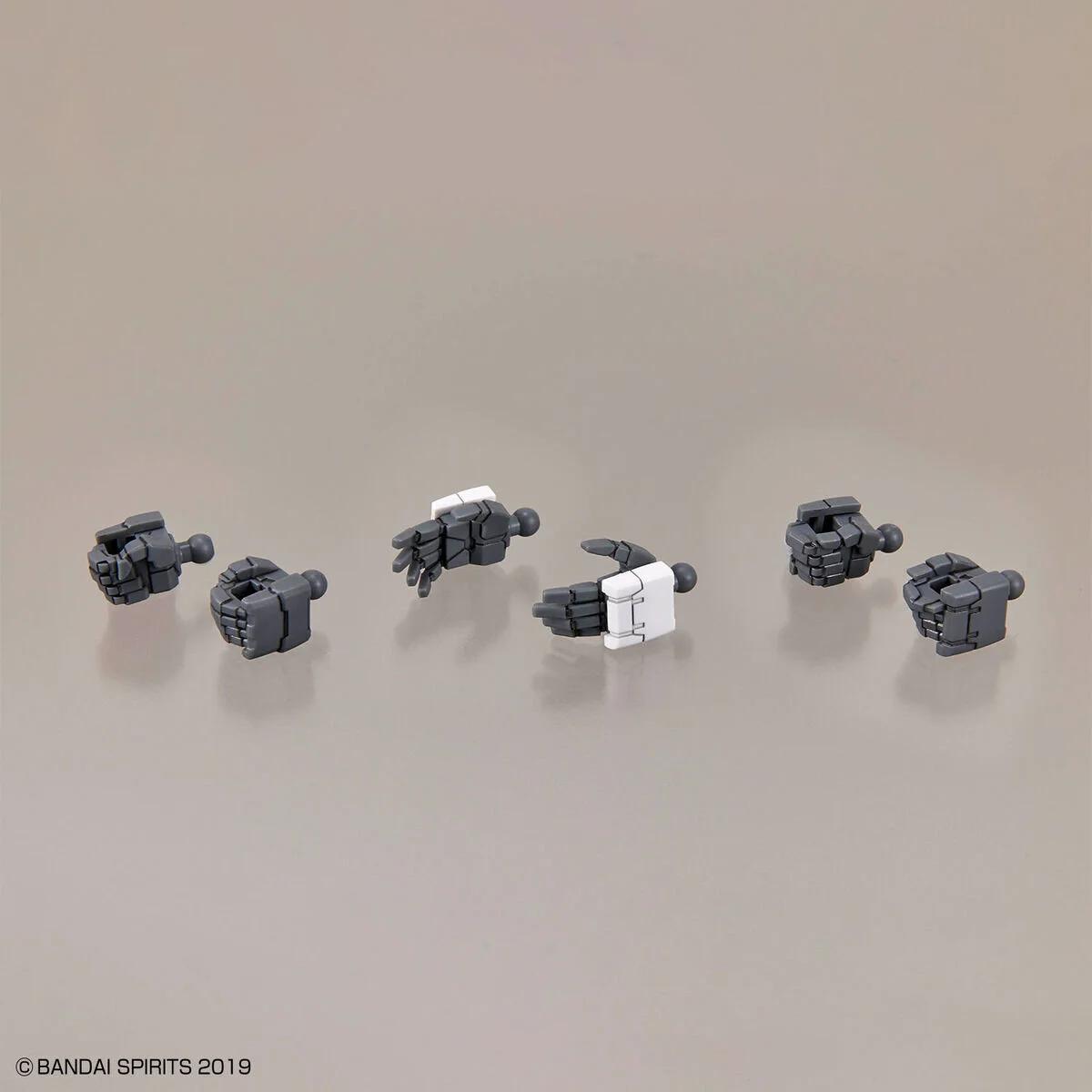 Bandai Option Parts Set 12 Hands Multijoint30mm Model Kit — official product photo 3