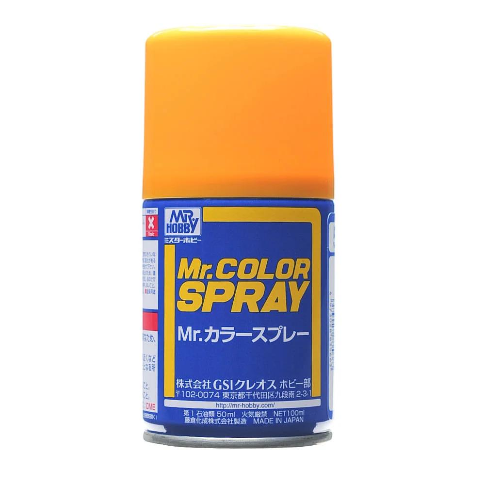 Mr. Hobby Mr. Color Spray Orange Yellow (S58) 100 ml — official product photo 1