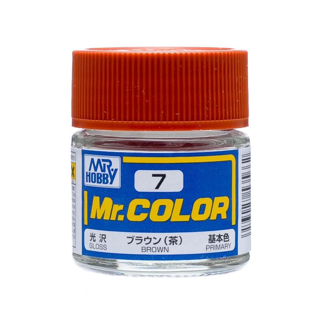 Mr. Hobby Mr. Color Brown (C7) 10 ml — official product photo 1