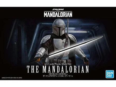 Bandai 1/12 Mandalorian Baskar Armor Model Kit — box art