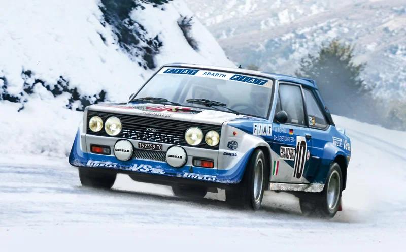 Italeri 1/24 Fiat 131 Abarth Rally Model Kit — official product photo 1