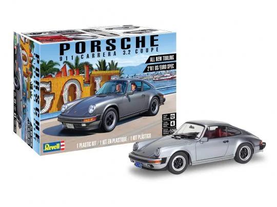 Revell 1/24 Porsche 911 Carrera 3 2 Coupe Model Kit — box art