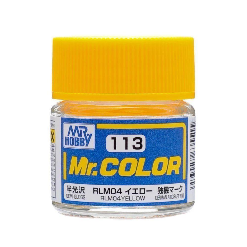 Mr. Color C113 Semi Gloss RLM04 Yellow 10ml — product photo