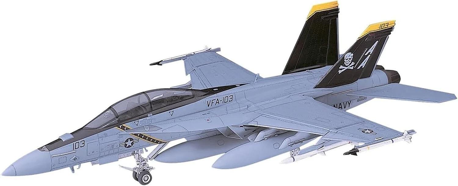 Hasegawa 1/48 A-18F F Super Hornet Model Kit — official product photo 1