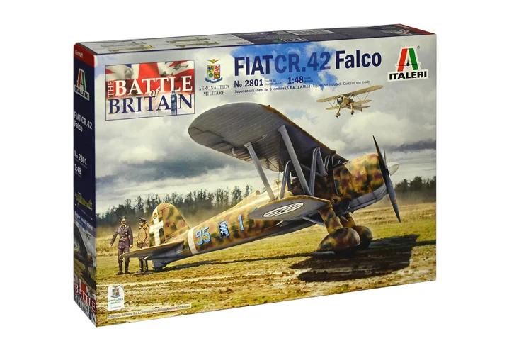 Italeri Fiat Cr42 Falco Battle Britain 48 Model Kit — official product photo 2