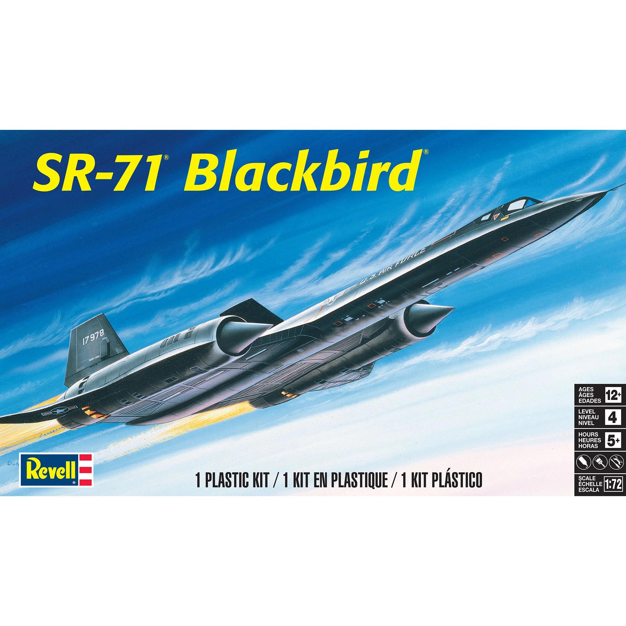 Revell 1/72 Sr-71a Blackbird Model Kit — official product photo 2