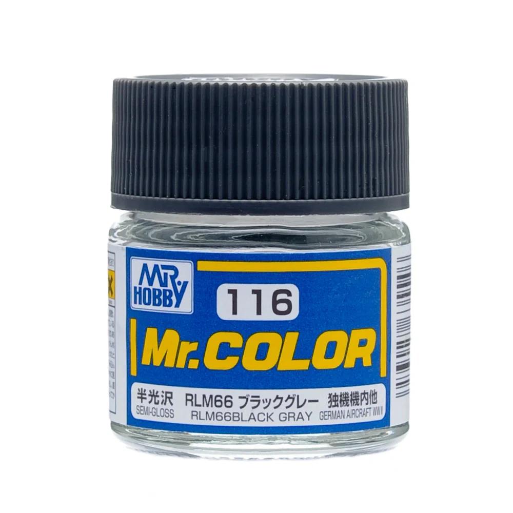 Mr. Hobby Mr. Color RLM66 Black Gray (C116) 10 ml — official product photo 1
