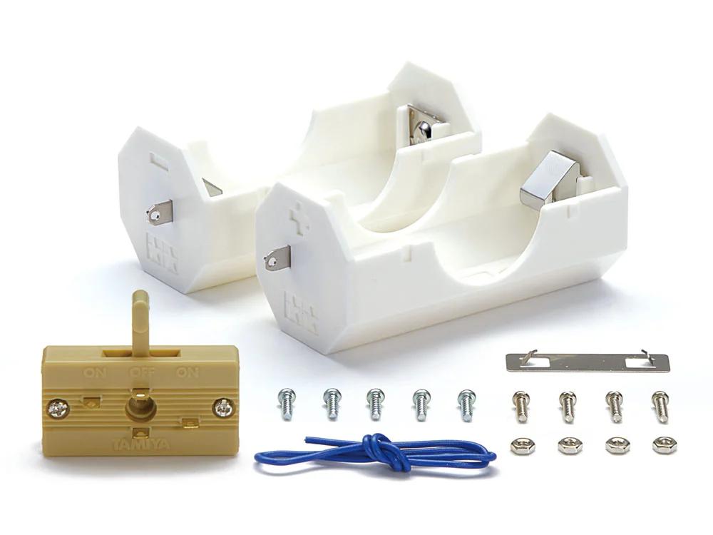 Tamiya C Battery Box Model Kit — official product photo 1