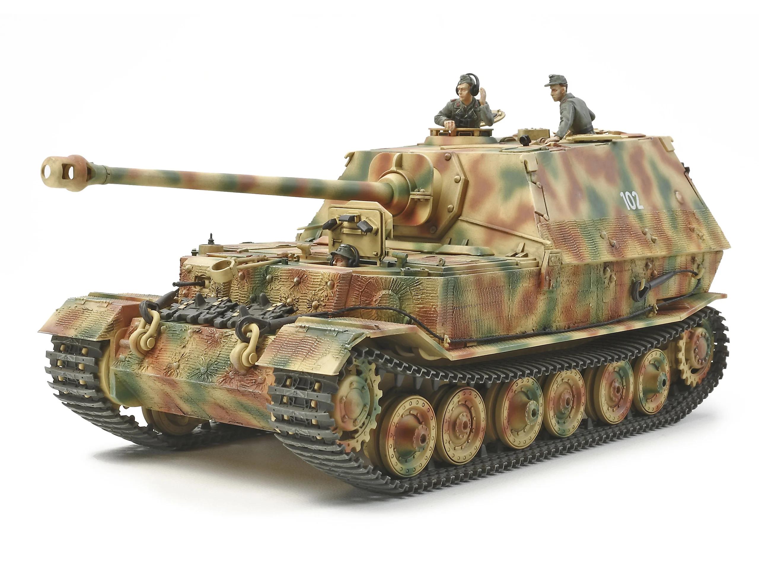 Tamiya German Tank Destroyer Elefant Model Kit — official product photo 1