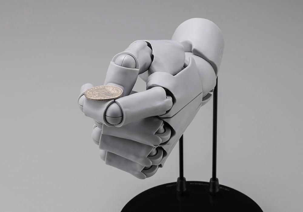 Artist Support Item Hand Model Men's/L -Gray- — official product photo 1