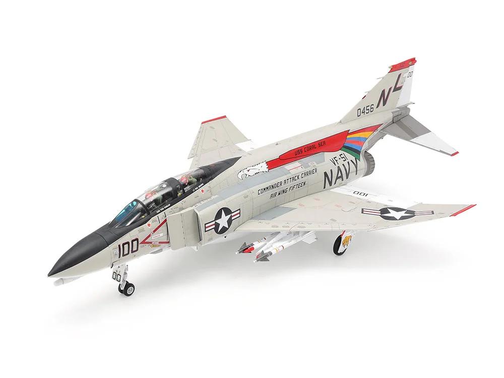 Tamiya 1/48 F-4B Mcdonnell Douglas Phantom II Model Kit — official product photo 1