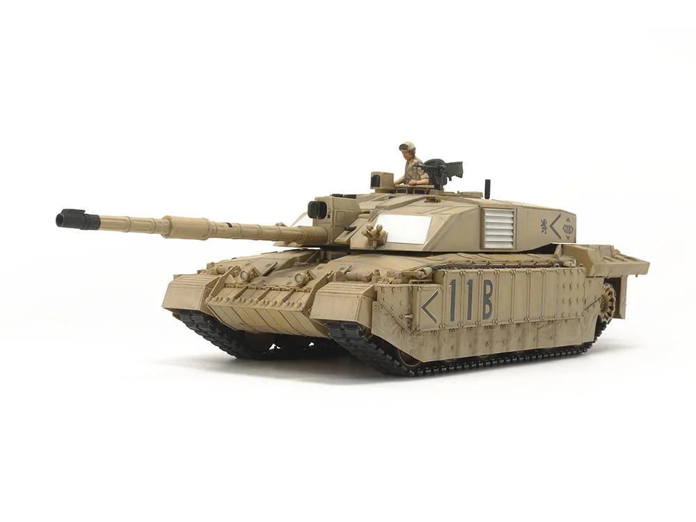 Tamiya 1/48 British Mbt Challenger 2 Desert Model Kit — box art