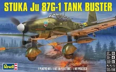 Revell 1/48 Stuka Dive Bomber Ju87g-1 Model Kit — box art