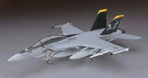 Hasegawa 1/48 A-18F F Super Hornet Model Kit — box art