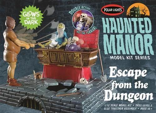 Polar Lights Haunted Manor Escape Dungeon Model Kit — box art