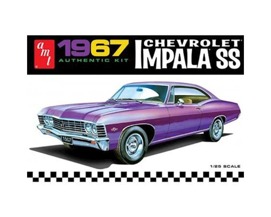 AMT 1/25 67 Chevy Impala Ss Model Kit — official product photo 1