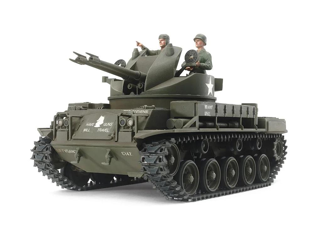 Tamiya 1/35 M-42 US Gun Duster Model Kit — official product photo 2