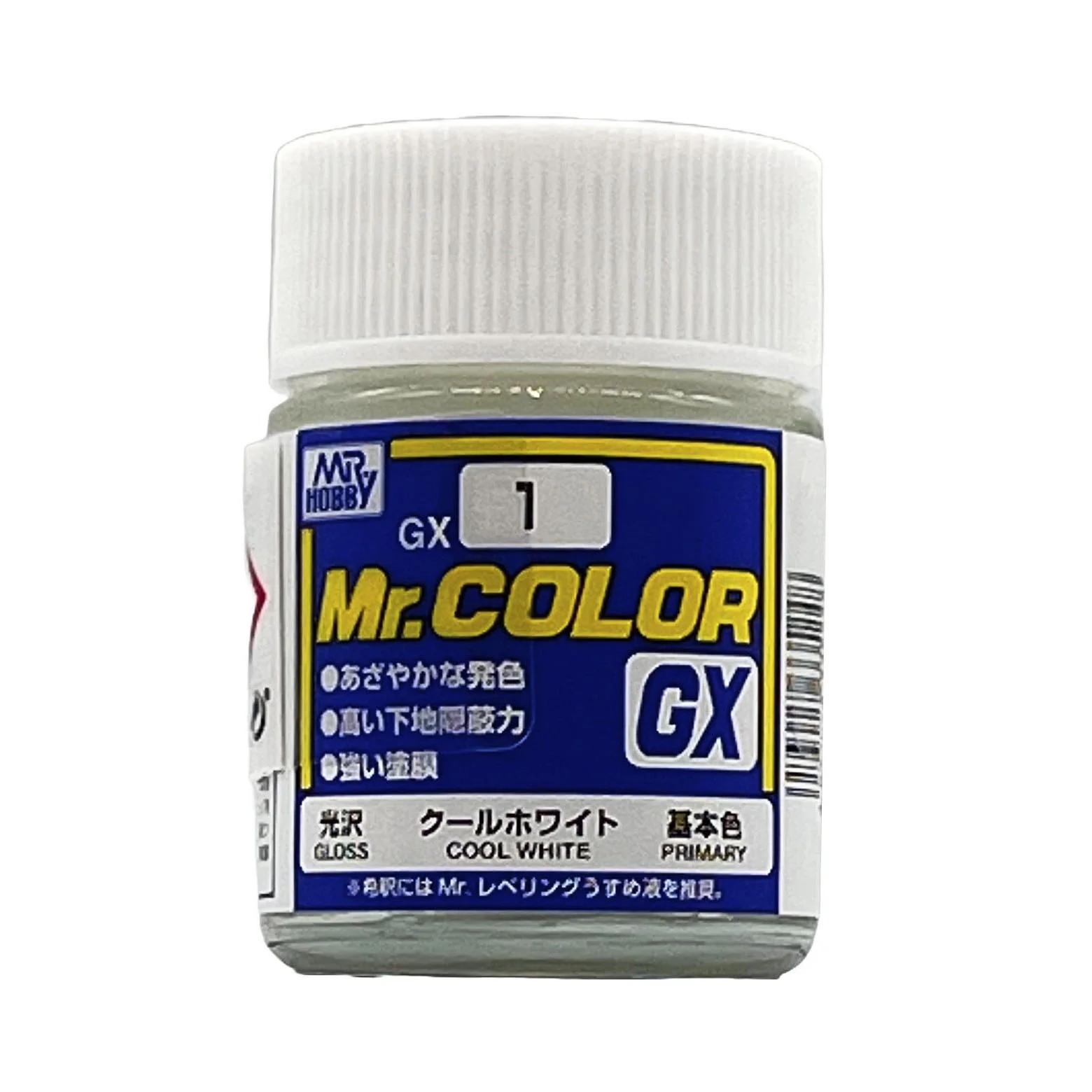 Mr. Hobby Mr. Color GX Cool White (GX1) 18 ml — official product photo 1