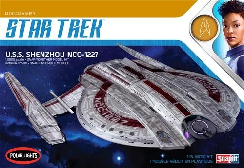 Polar Lights NCC-1227 Star Trek U S S Shenzhou Model Kit — box art