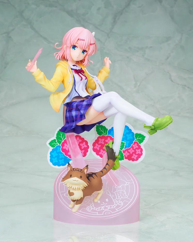 The Demon Girl Next Door 2 Momo Chiyoda School Uniform Ver. 1/7 Scale Figure (with Bonus Part) — official product photo 1