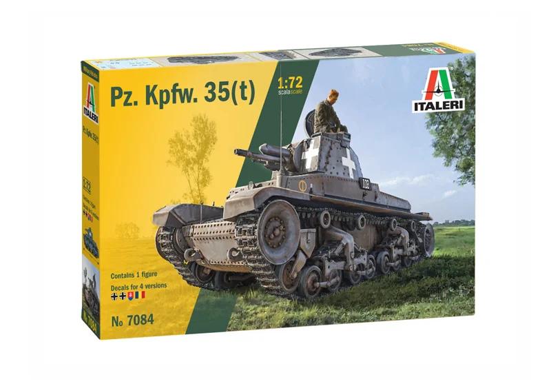 Italeri 1/72 Panzerkampfwagen 35t Model Kit — official product photo 1