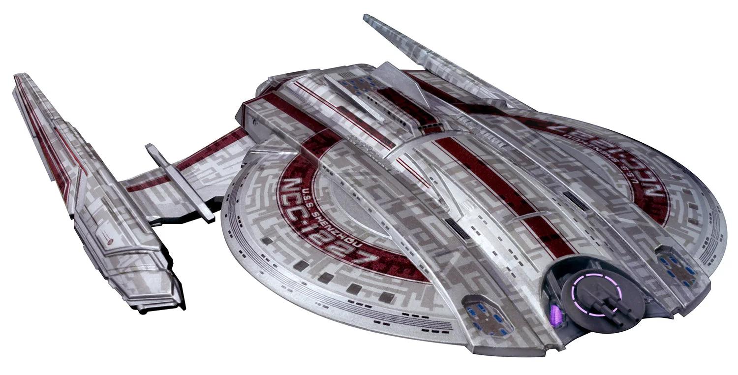 Polar Lights NCC-1227 Star Trek U S S Shenzhou Model Kit — official product photo 2