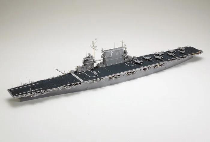 Tamiya 1/700 US Carrier Cv-3 Saratoga W P E Model Kit — box art