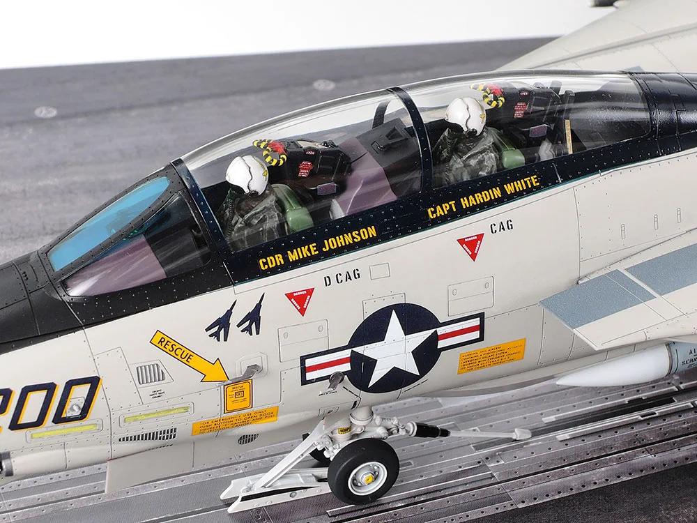 Tamiya 1/48 F-14A Grumman Tomcat Carrier Based Model Kit — official product photo 3