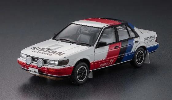 Hasegawa 1/24 SSS-R Nissan Bluebird Sedan Model Kit — box art