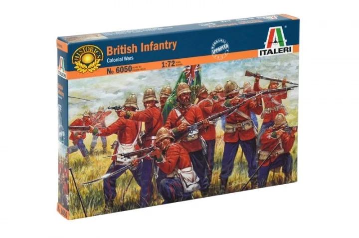 Italeri 1/72 Zulu War British Inf Model Kit — box art