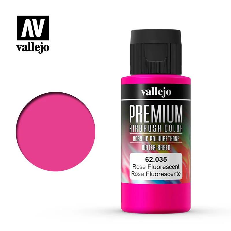 Vallejo Premium Color Rose Fluorescent 60ml — product photo