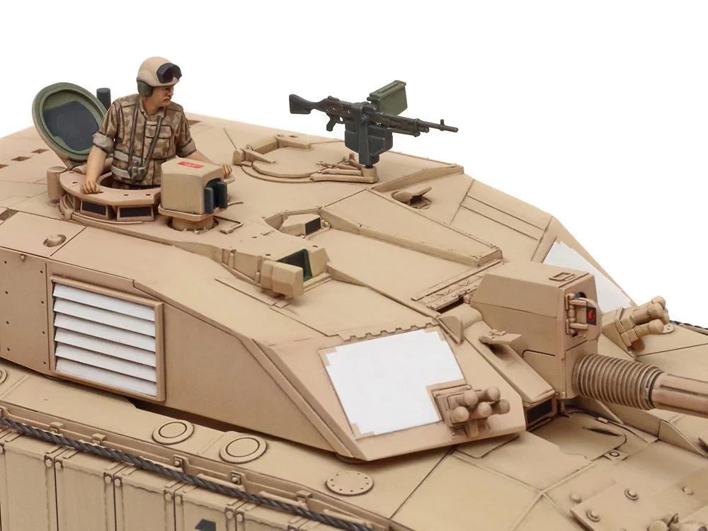 Tamiya 1/48 British Mbt Challenger 2 Desert Model Kit — official product photo 3